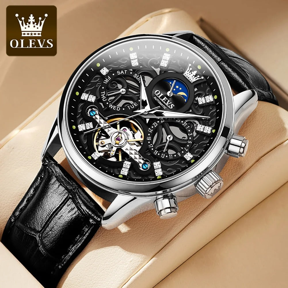 OLEVS Hollow Automatic Watch