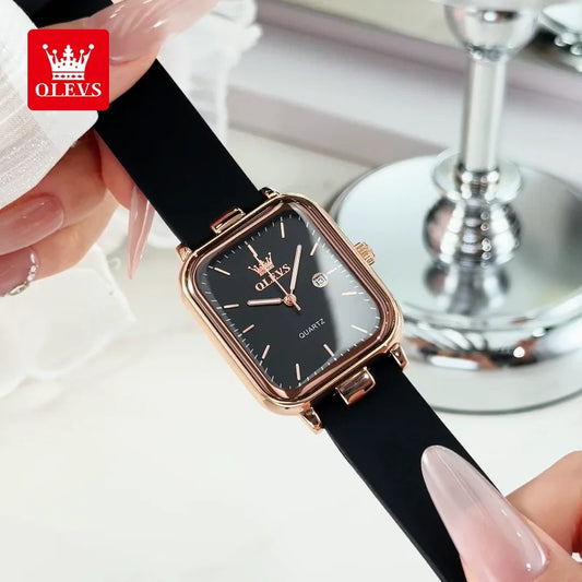 OLEVS Silicone Strap Watch