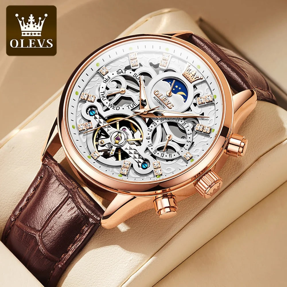 OLEVS Hollow Automatic Watch