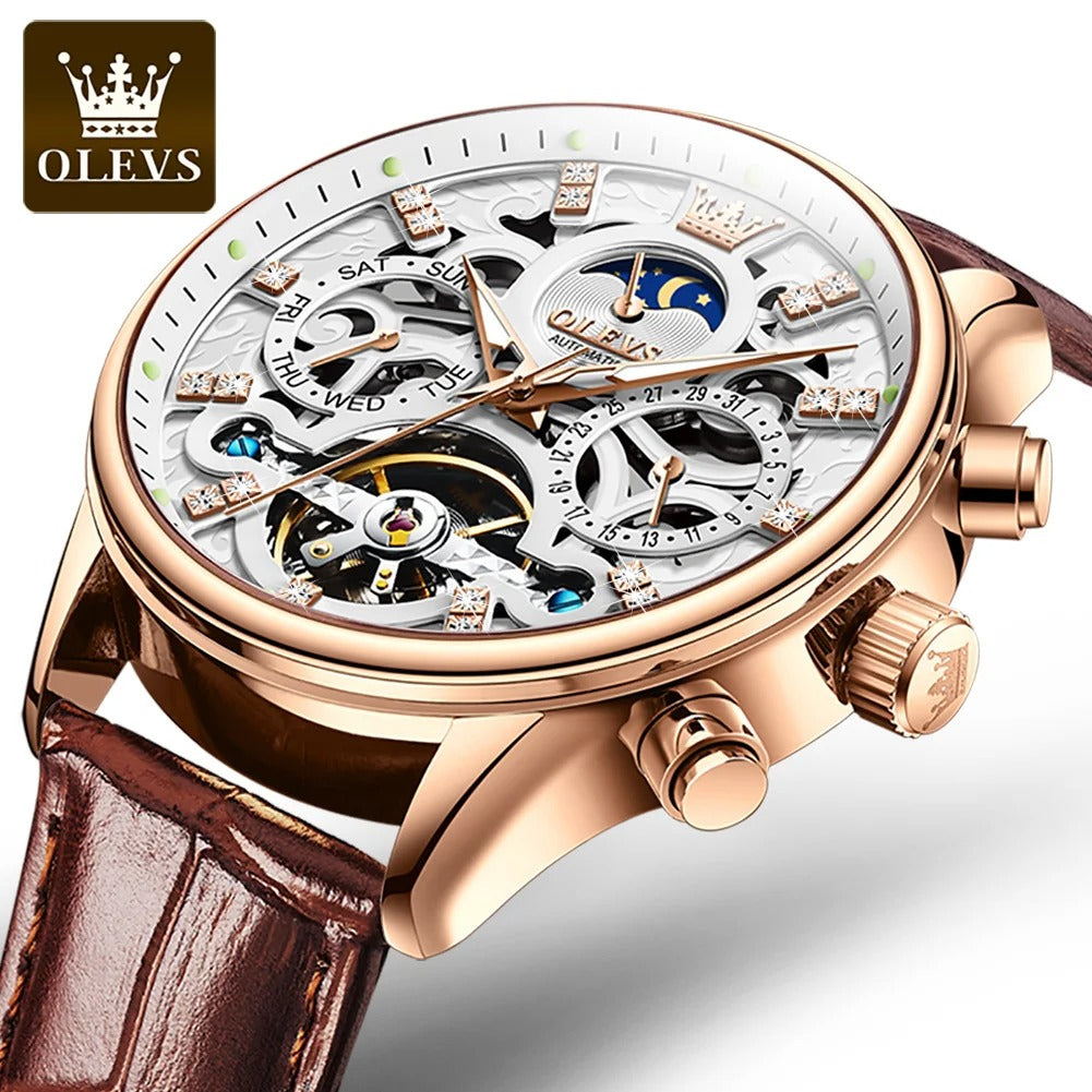 OLEVS Hollow Automatic Watch