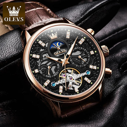 OLEVS Hollow Automatic Watch